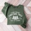 Farm Fresh Christmas Trees Pine Cedar Fir Spruce Shirt Cut & Carry Unique Xmas Gift