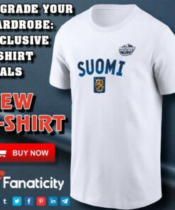 Finland 2025 4 Nations Face-Off Primary Logo shirt Finland 2025 4 Nations Face-Off Primary Logo shirt