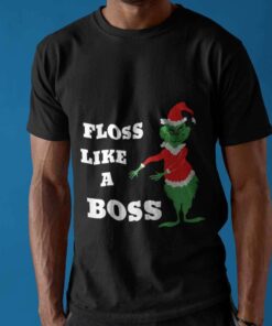 Floss Like A Boss Christmas T-shirt The Grinch