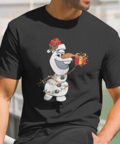 Funny Cute Olaf Frozen Disney Christmas T-shirt