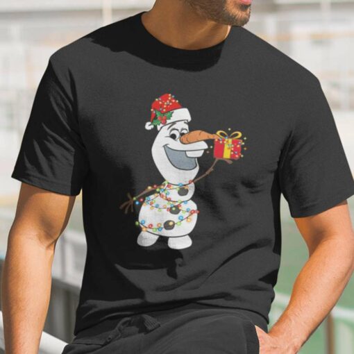 Funny Cute Olaf Frozen Disney Christmas T-shirt