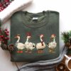 Funny Goose Christmas Sweatshirt