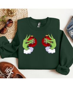 Funny Grinchmas Hands Christmas Sweatshirt Lovely Unique Xmas Gift