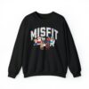 Funny Misfit Christmas Cartoon Character Sweatshirt