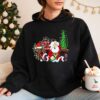 Funny Santa Drink Wine Sweatshirt Humor Unique Xmas Gift