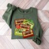 Funny Saying All I Want For Christmas Is You Christmas Cassettes Sweatshirt