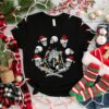 Funny Skeleton Namaste Skull Yoga Christmas Lights Sweatshirt