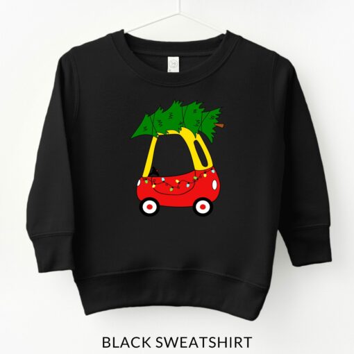 Funny Toddler Christmas Tree Sweatshirt Lovely Unique Xmas Gift