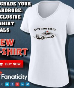 Got Too Silly Police Car Goose shirt 3 Got Too Silly Police Car Goose shirt 4
