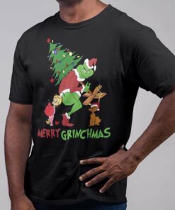Grinch Cindy Lou Who Max Merry Grinchmas T-shirt