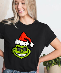 Grinchy Face Merry Christmas Sweatshirt Cute Unique Xmas Gift