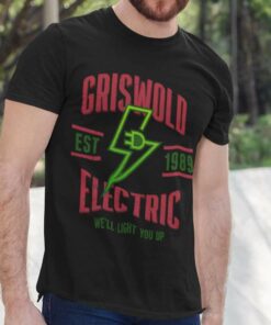 Griswold Electric We’ll Light You Up Christmas T-shirt