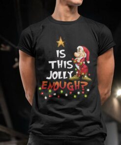 Grumpy Dwarf Light Is This Jolly Enough Christmas T-shirt