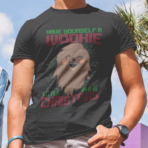 Have Yourself A Wookiee Little Christmas T-Shirt Star Wars