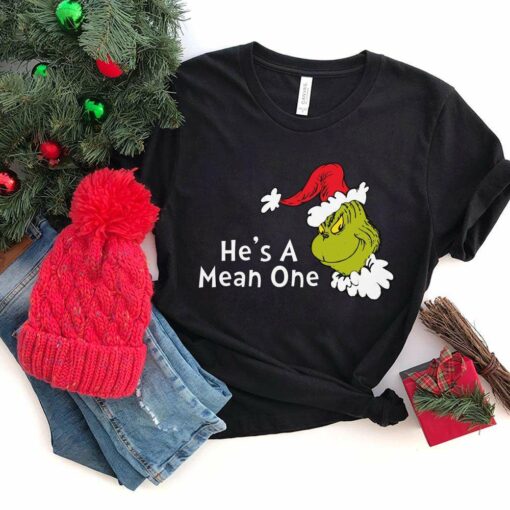 He’s A Mean One T-Shirt How the Grinch Stole Christmas