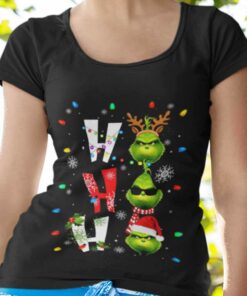 Ho Ho Ho Christmas T-shirt The Grinch