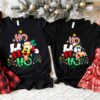 Ho Ho Ho Disneyland Couples Pluto And Goofy Christmas Vacation Holiday Xmas Sweatshirt