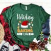 Holiday Baking Team Dabbing Gingerbread Cookie Santa Hat Sweatshirt Cute Unique Xmas Gift