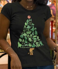 Holiday Christmas Tree T-Shirt Star Wars