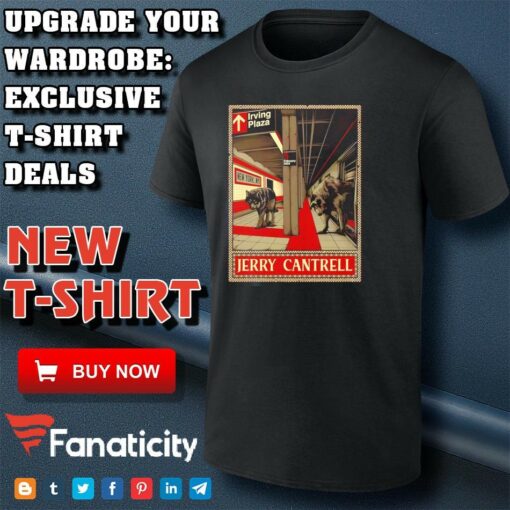 Jerry Cantrell Tonight Poster At Irving Plaza In New York NY On February 5th 2025 shirt