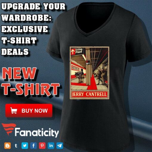 Jerry Cantrell Tonight Poster At Irving Plaza In New York NY On February 5th 2025 shirt