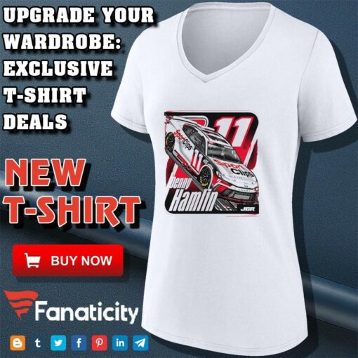 Joe Gibbs Racing Team Denny Hamlin Sport Clips Car shirt