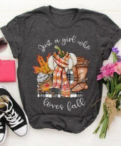 Just A Girl Who Loves Fall T-Shirt