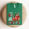 Just A Girl Who Loves Grinchmas Gingerbread Cookies Christmas Sweatshirt
