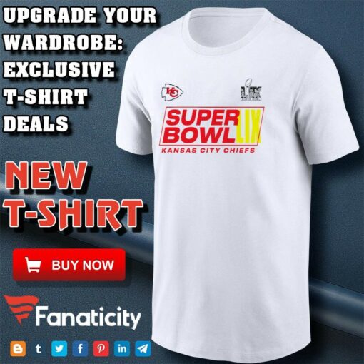 Kansas City Chiefs Super Bowl Lix Logo Shirt