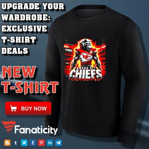 Kansas City Chiefs Wolf Transparent shirt