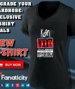 Korn With Special Guest Seven Hours After Violet Event Poster At Festival De Nimes In France On June 24th 2025 shirt 4