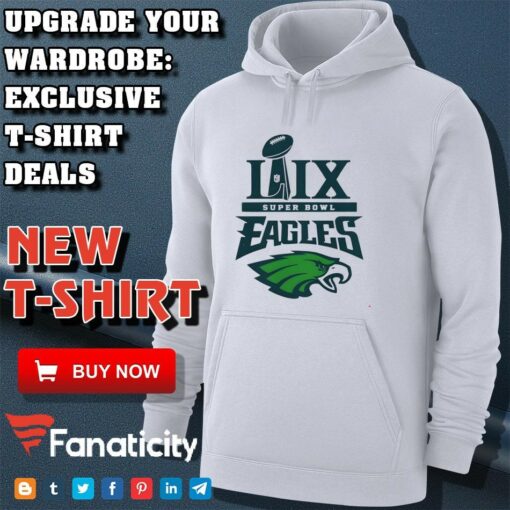 LIX Super Bowl Philadelphia Eagles Champions 2025 shirt