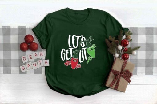 Let Get Lit Kids Christmas Sweatshirt Lovely Unique Xmas Gift