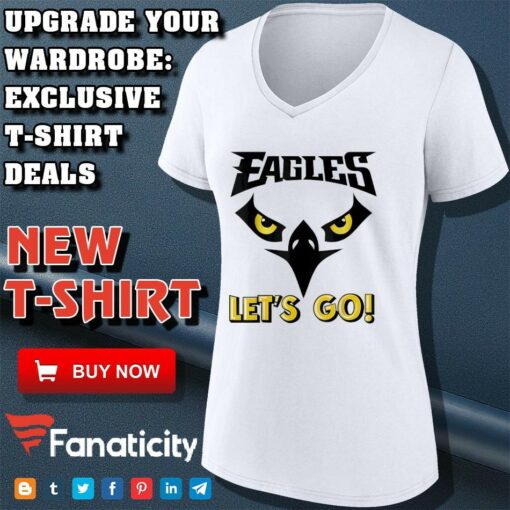 Let’s Go Eagles Cool Inspirational Flying Bird shirt