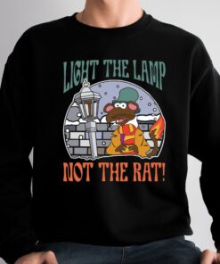 Light The Lamp Not The Rat Retro 70s Rizzo Carol Rizzo Disneyland Holiday Sweatshirt