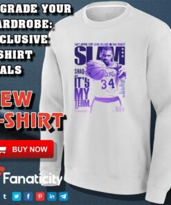 Los Angeles Lakers Shaquille ONeal SLAM Gradient shirt 3
