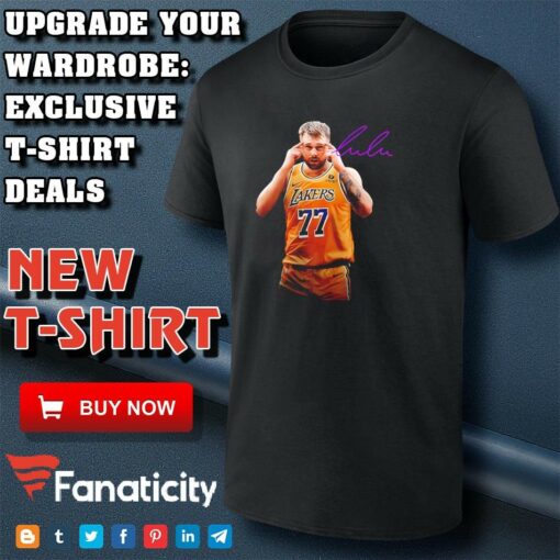 Luka Doncic Los Angeles Lakers Shirt