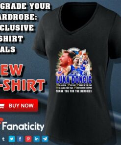Luka Doncic Thank You For The Memories shirt 4