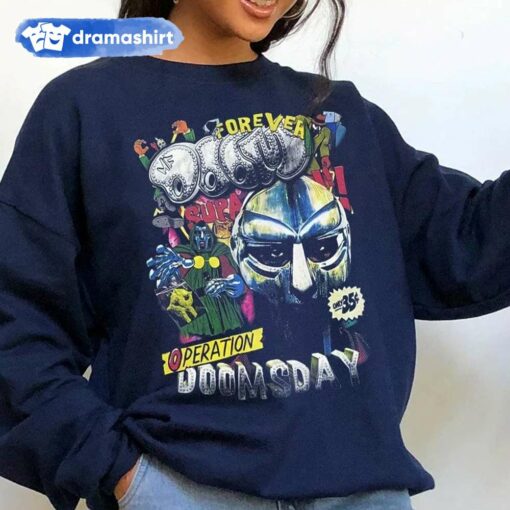 MF Doom 90s Hip Hop Rapper Sweatshirt