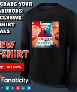 Mahomes Vs Hurts Super Bowl Lix Chiefs Eagles shirt 3