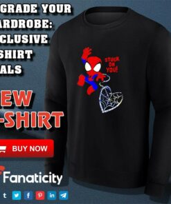 Marvel Spiderman Stuck On You shirt 3