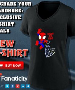 Marvel Spiderman Stuck On You shirt 4