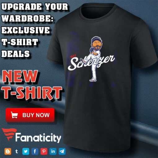 Max Scherzer Caricature Toronto Blue Jays shirt