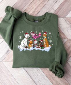 Meowy Christmas Cats Sweatshirt Lovely Unique Xmas Gift
