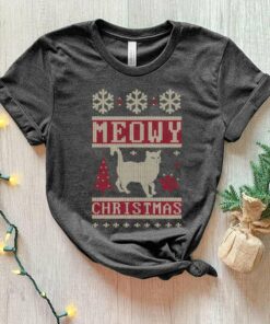 Meowy Christmas T-Shirt
