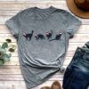 Meowy Santa Hat Christmas T-Shirt