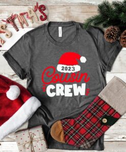 Merry Christmas 2023 Cousin Crew Sweatshirt Trendy Unique Xmas Gift