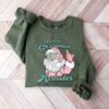Merry Christmas Assholes Sweatshirt, Merry Christmas Sarcastic Shirt, Christmas Adult Crewneck, Santa Claus Hoodie, Funny Xmas T-shirt