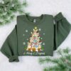 Merry Christmas Cute Corgi Sweatshirt Lovely Unique Xmas Gift
