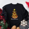 Merry Christmas Cute Pizza Sweatshirt